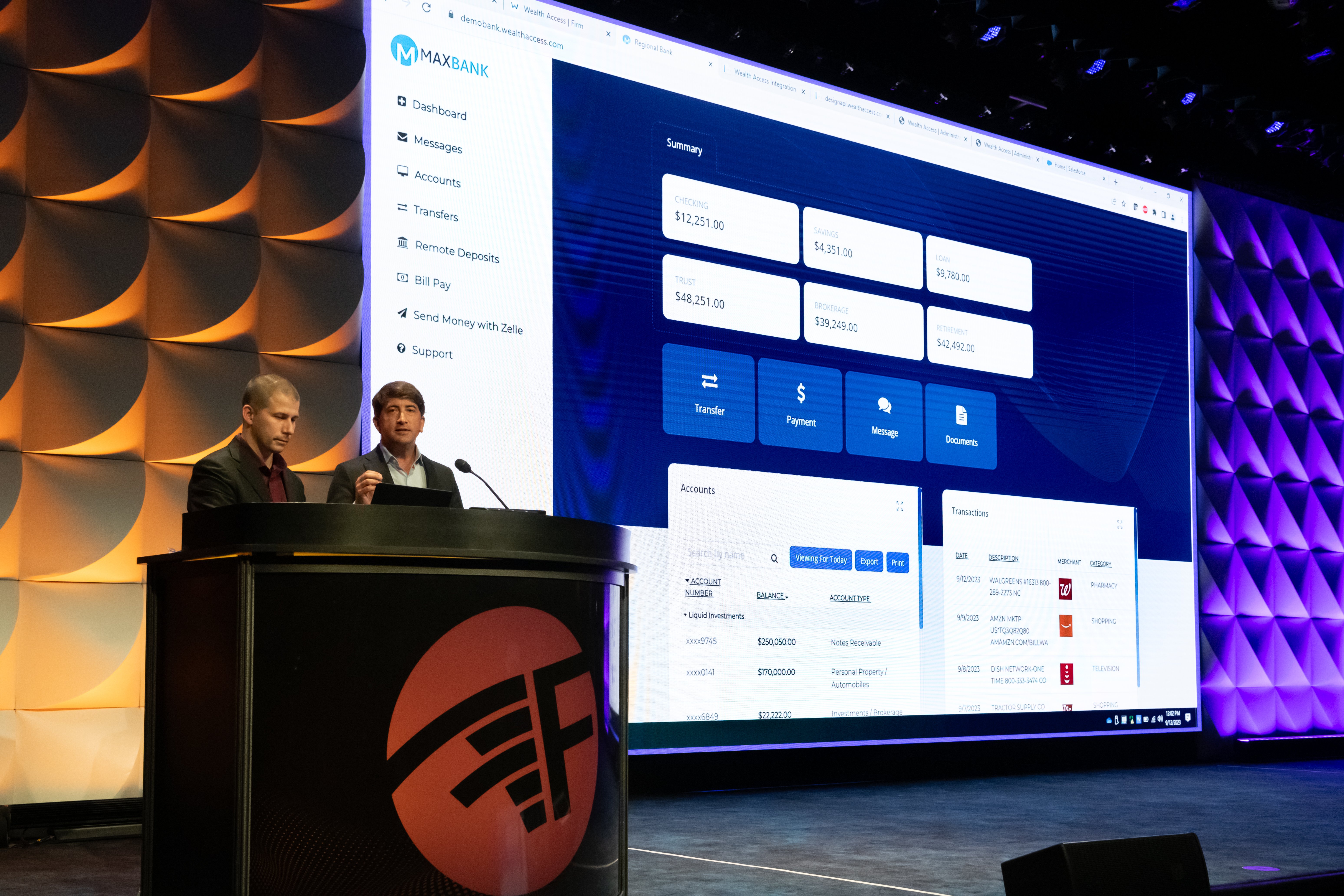 Wealth Access demo